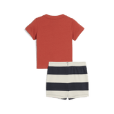 Minicats Super Puma Tee And Shorts Set Inf